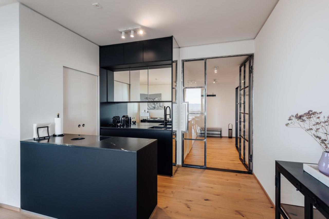 Design Apartment With Amazing View Over Vienna 2 Ngoại thất bức ảnh