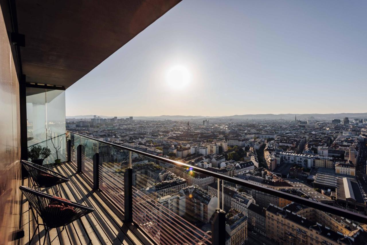 Design Apartment With Amazing View Over Vienna 2 Ngoại thất bức ảnh